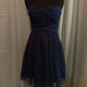 Delia's Mesh Navy Party Dress